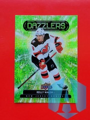 2022-23 UD Series 2 Green Dazzlers Rookie #DZ-78 Reilly Walsh New Jersey Devils
